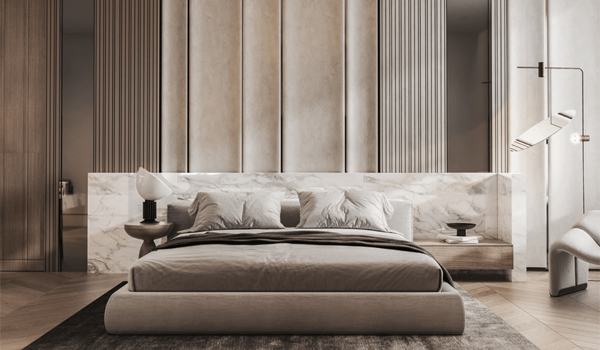 Giường ngủ 1m6 x 2m phù hợp với phần lớn diện tích phòng ngủ, từ chung cư, nhà phố đến biệt thự