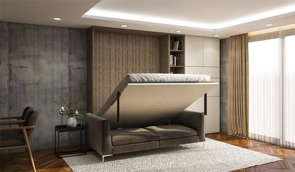 Giường gấp cho phép người dùng gấp gọn sau khi sử dụng, giúp tiết kiệm diện tích & dễ dàng di chuyển