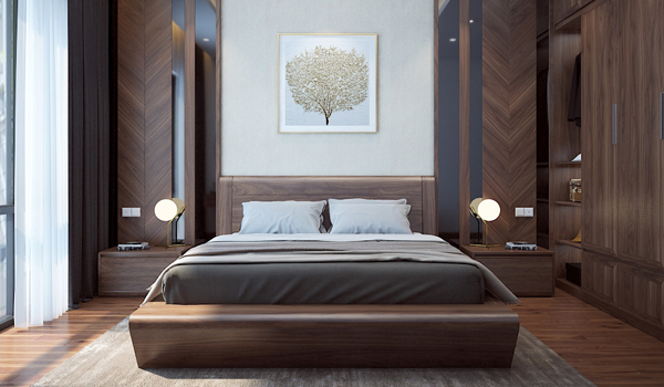Giường hương xám có mùi hương tự nhiên, dịu nhẹ & rất đặc trưng