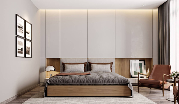 Giường ngủ gỗ MDF melamine có những điểm nổi bật nào?