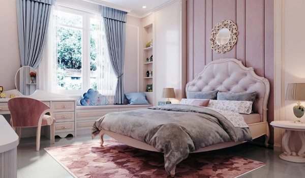 Giường ngủ tân cổ điển là sự kết hợp hoàn hảo giữa nét đẹp cổ điển & hiện đại