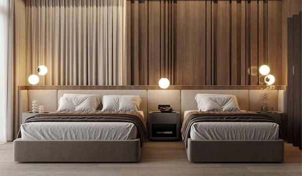 Giường ngủ bọc nỉ là loại giường có phần khung được bọc bên ngoài bằng chất liệu vải nỉ