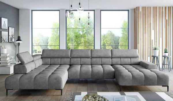 Sofa chữ U là loại sofa có hình dáng tương tự chữ U trong bảng chữ cái