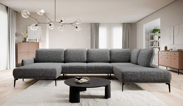 Sofa chữ U - Điểm nhấn độc đáo cho phòng khách nhà bạn