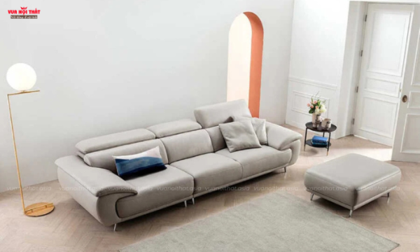 Sofa sở hữu thiết kế nhỏ gọn, hiện đại dễ phối hợp nội thất nên được ưa chuộng