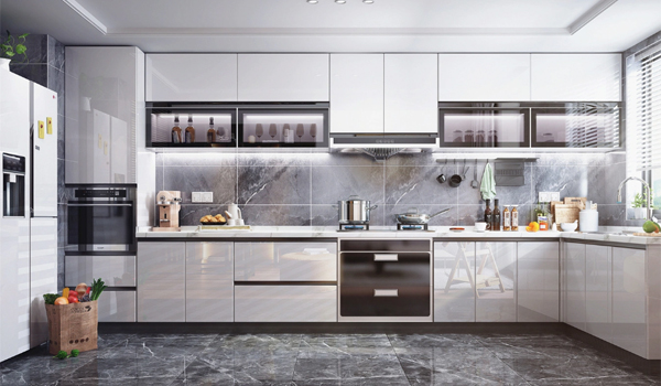 Bề mặt lớp phủ Acrylic nhẵn mịn, không bám bụi, dầu mỡ & rất dễ lau chùi