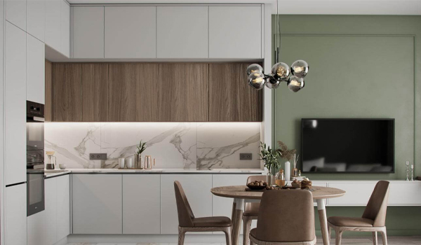 Chất liệu là yếu tố ảnh hưởng trực tiếp đến độ bền & tuổi thọ của tủ bếp kịch trần