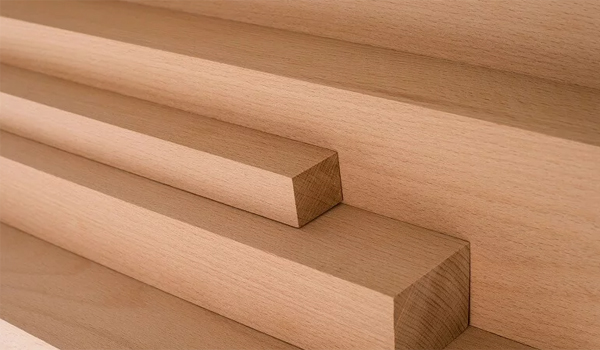 Gỗ beech thuộc nhóm gỗ cứng, thớ gỗ mịn, màu sắc đẹp & khả năng chịu lực tốt