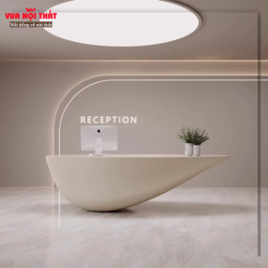 Bàn lễ tân composite độc đáo CPS09