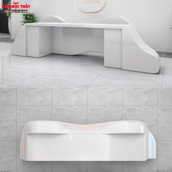 Đặc điểm nổi bật của bàn lễ tân cho spa/ thẩm mỹ viện cao cấp CPS07