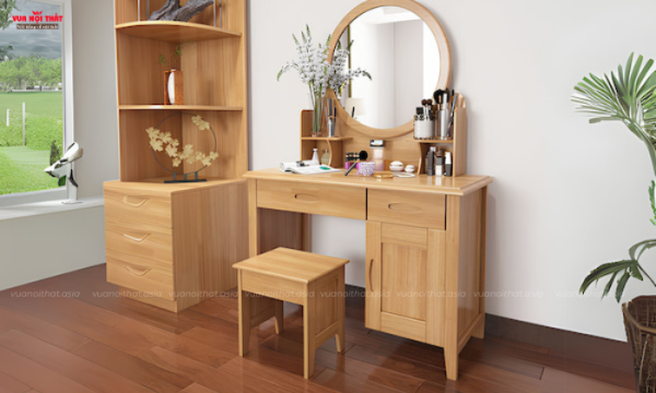 Bàn trang điểm tự nhiên phong cách tân cổ điển sang trọng