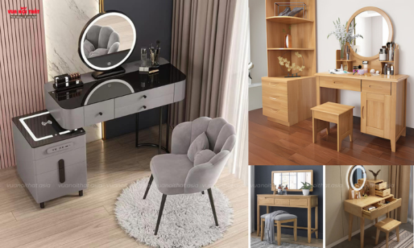Các mẫu bàn trang điểm hiện đại bán chạy hiện nay