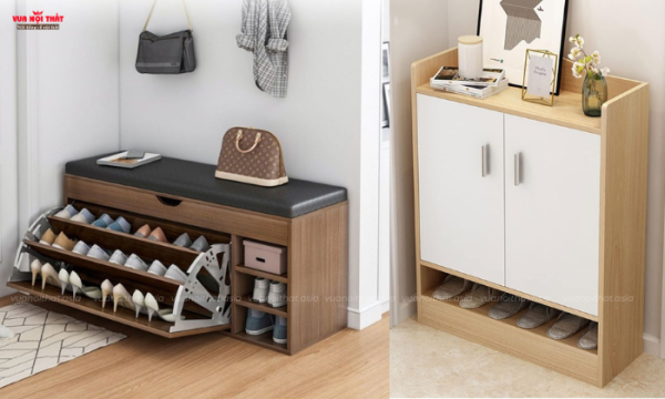Lưu ý quan trọng khi chọn mua tủ đựng giày dép hiện đại chất lượng