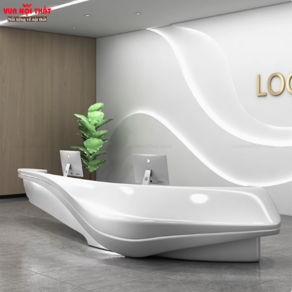 Quầy lễ tân hiện đại chất lượng cao CPS08 có đa dạng kích thước