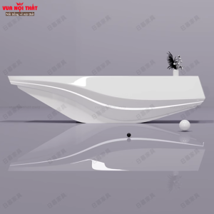 Quầy thu ngân composite CPS11 có đa dạng kích thước phù hợp với mọi không gian