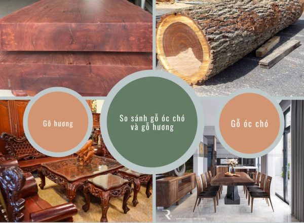 So Sánh Gỗ Óc Chó Và Gỗ Hương Loại Nào Tốt