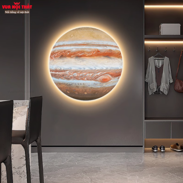 Tranh đèn LED TT81 có đa dạng kích thước đường kính từ 50cm đến 100cm
