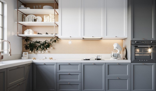 Giá thành của tủ bếp đóng sẵn thường tiết kiệm 20% - 30% so với tủ bếp thiết kế riêng