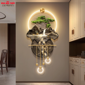 Tranh đèn decor phong cảnh thiên nhiên độc đáo TT83