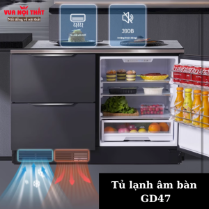 Tủ lạnh âm bàn nhập khẩu cao cấp GD47