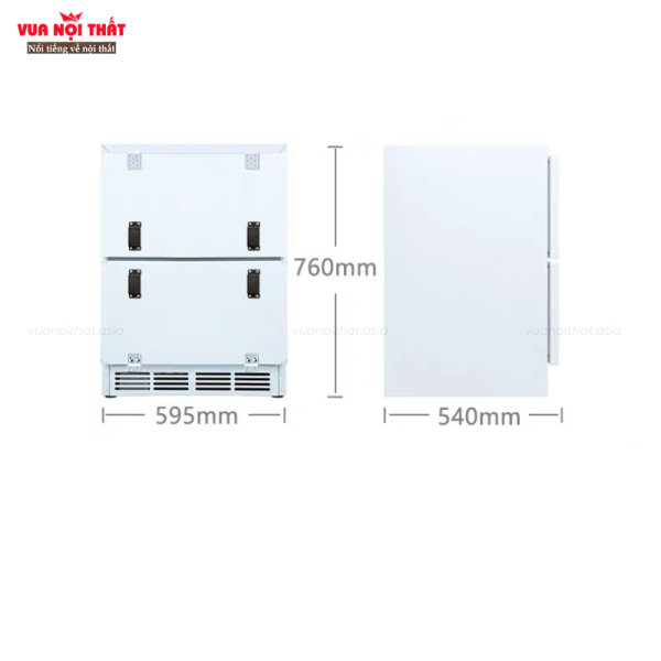 Kích thước tủ lạnh âm bàn nhỏ gọn nhập khẩu cao cấp GD46