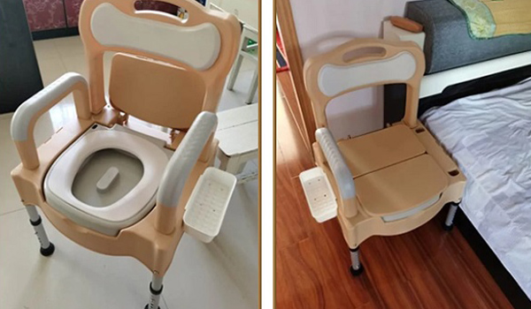 Ghế bô vệ sinh giảm áp lực cho người chăm sóc