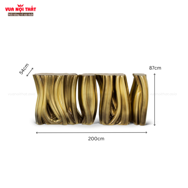Kích thước bàn tiền sảnh composite đẹp CPS21