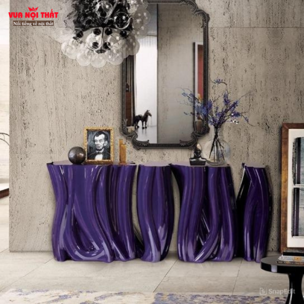 Bàn tiền sảnh CPS21 giúp không gian thêm hiện đại, sang trọng hơn