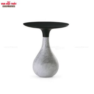 Bàn sofa góc chân đá cẩm thạch nhập khẩu cao cấp BSF102