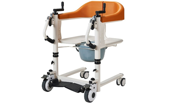 Ghế bô vệ sinh được thiết kế như một chiếc ghế có gắn bô hoặc khay chứa chất thải