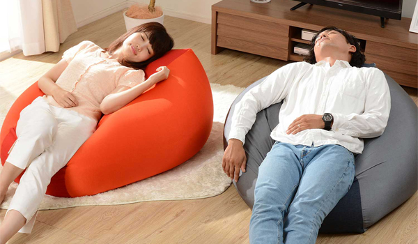 Ghế lười được thiết kế để ôm sát cơ thể, tạo cảm giác thư giãn tối đa cho người dùng