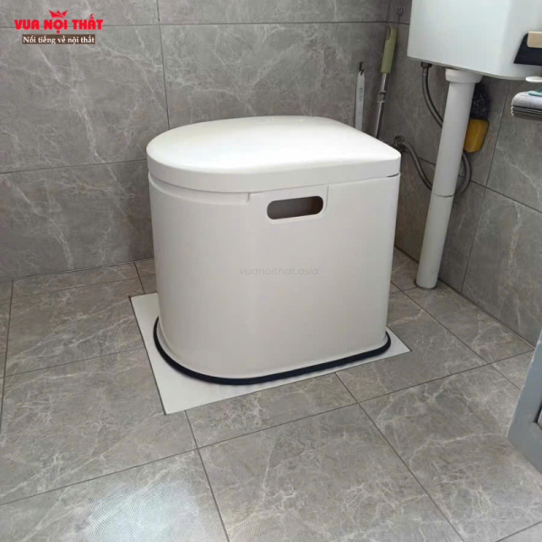 Kích thước của ghế vệ sinh bằng nhựa hiện đại CSSK14