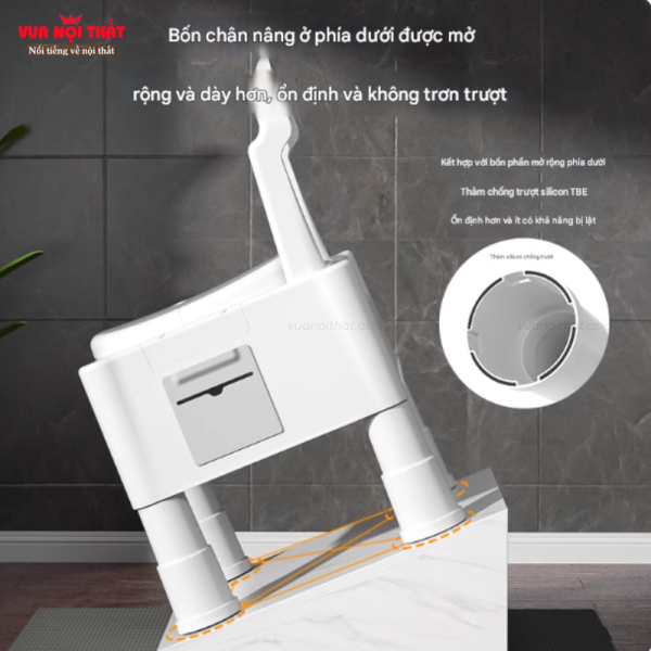 Đặc điểm nổi bật của ghế bô vệ sinh bằng nhựa hiện đại CSSK15
