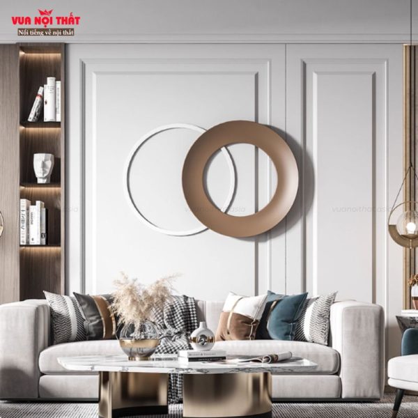Tranh tường có đèn LED bằng sắt sang trọng TT86 tạo điểm nhấn cho không gian
