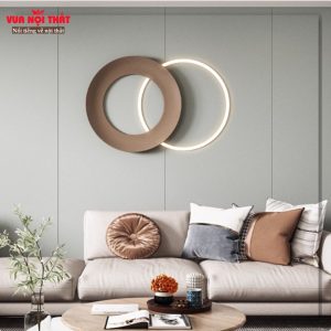 Tranh tường có đèn LED bằng sắt TT86