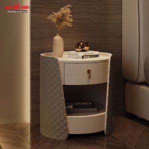 Đặc điểm nổi bật của tủ đầu giường bọc da hiện đại TDG19