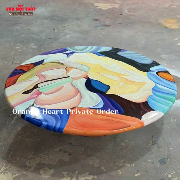 Bàn decor họa tiết độc đáo chất lượng cao CPS22