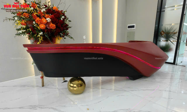 Bàn lễ tân composite ngày càng được ưa chuộng