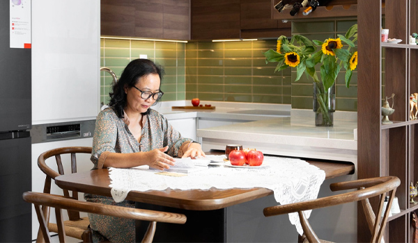 Khu vực bếp phải được thiết kế thông minh, gọn gàng & dễ thao tác