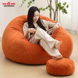 Ghế sofa lười nhập khẩu có khóa kéo cao cấp GL65