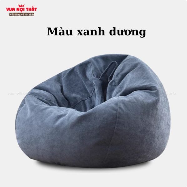 Ghế sofa lười có khóa kéo GL65 - Màu xanh dương