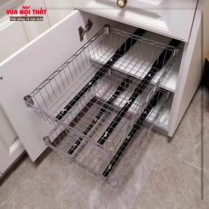 Khay kéo đựng rau củ quả cho tủ bếp PKB18