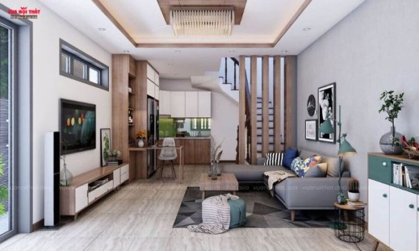 Bộ bàn trà giúp tăng tính tiện dụng và tạo điểm nhấn cho không gian