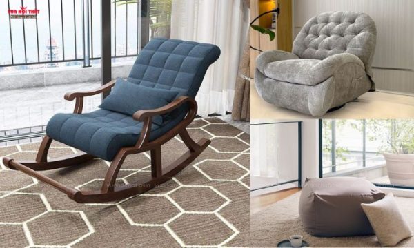 Đặc điểm nổi bật của ghế ngồi thư giãn êm ái