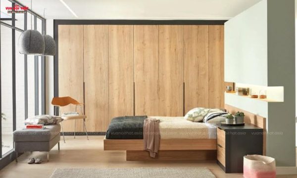 Mẫu Tủ quần áo gỗ thông bán chạy giá rẻ tại TPHCM