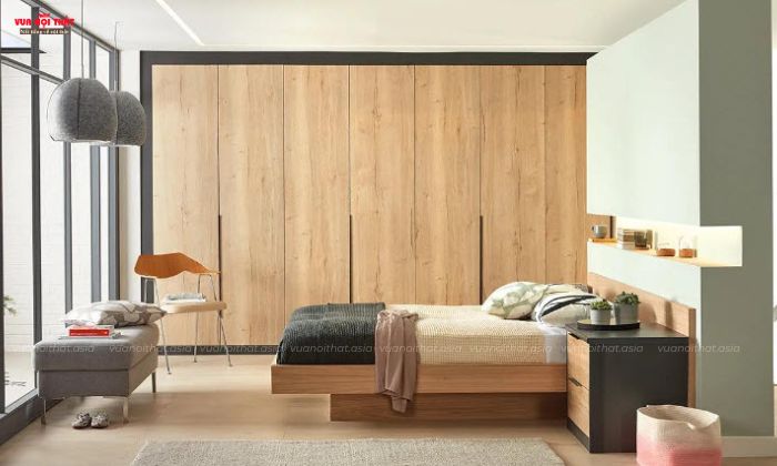 Mẫu Tủ quần áo gỗ thông bán chạy giá rẻ tại TPHCM