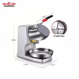 Kích thước của xay đá bào nhập khẩu giá rẻ MXĐ02