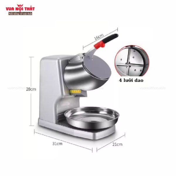 Kích thước của xay đá bào nhập khẩu giá rẻ MXĐ02