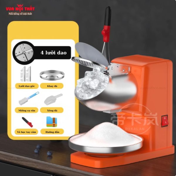 Máy xay đá bào giá rẻ MXĐ02 màu cam