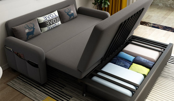 Sofa tích hợp ngăn kéo chứa đồ tiện lợi
